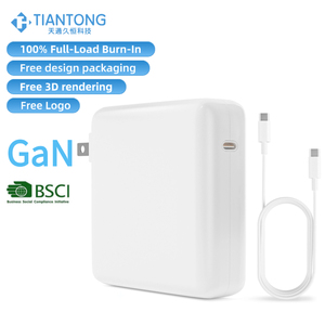 Cargador de Pared USB C de 96 W, Cargador Móvil Tipo C, Cargador de Portátil, Adaptador de Corriente GaN para MacBook Air Pro Dell HP Lenovo <span class=keywords><strong>Asus</strong></span> - Product Image 1