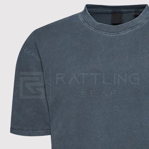 Camiseta elegante con hombros caídos para hombre 100% algodón mejor precio ropa de calle - Product Image 6