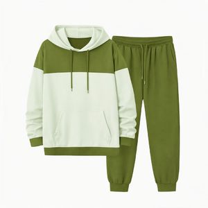 Ensemble de survêtement personnalisé pour homme – Collection automne : sweats à capuche et pantalons décontractés pour homme - Product Image 4