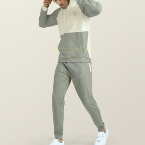 ชุดวอร์มลำลองผู้ชาย ไซส์ XXL ผ้าฝ้าย 100% ระบายอากาศดี ลายเรียบ สำหรับฤดูหนาว ชุดออกกำลังกาย คุณภาพสูง ขายออนไลน์ - Product Image 3