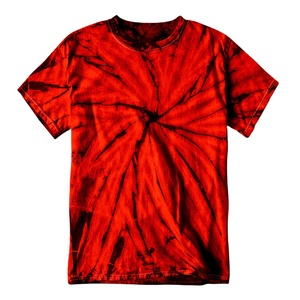 New Arrival 2025 Plus Size <b>Tie</b> Dye Cotton Men's Short Sleeve Casual Sports Wear O-Neck Plain Dyed t shirts Solid Latest <b>Knitted</b> - Product Image 1