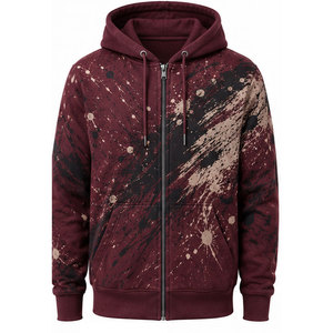 Sudaderas con cremallera para hombre de talla grande, sudaderas con cremallera básicas modernas y elegantes en stock para hombre. - Product Image 1