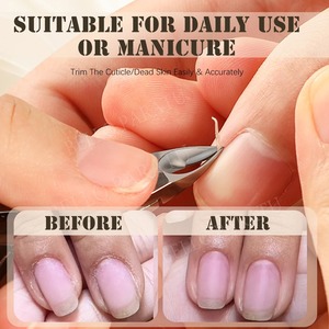 1 Pieza de Cortacutículas Profesional, Cortador de Cutículas de Acero Inoxidable con Cuchillas Afiladas, Herramientas de Manicura - Product Image 6