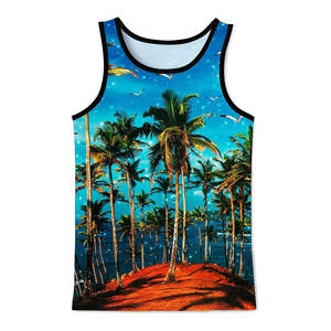 Débardeur de course personnalisé à séchage rapide en polyester, sublimation personnalisée, gilet de sport sans manches pour l'entraînement et la pêche, pour hommes - Product Image 6