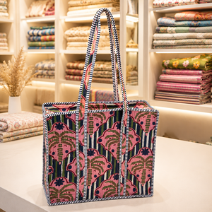 Sac fourre-tout matelassé en coton fait main, style bohème vintage, sac à bandoulière pour femme, léger, élégant, durable, en toile avec fermeture éclair intérieure - Product Image 4