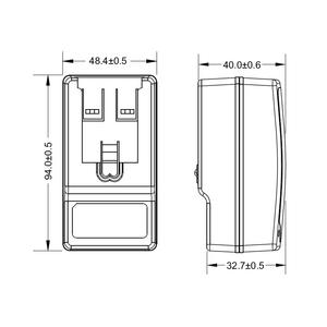 AC DC Switching Power <b>Adapter</b> 40W 12V Multi-Output Interchangeable AC <b>Plug</b> Wall Mount PC Material - Product Image 4