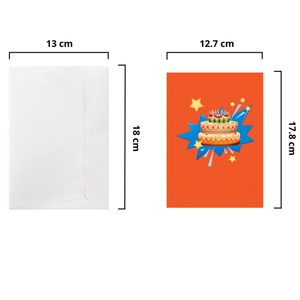 Tarjeta de Felicitación Pop-Up de la Nueva Colección de Cumpleaños, Tarjeta Hecha a Mano con Papel Temático de Vietnam, Tarjeta Pop-Up 3D para Fiesta de Cumpleaños - Product Image 2