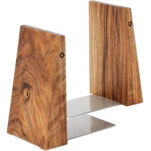 Handcrafted Pine Wood Budget <b>Bookend</b> Set - Wholesale from Aqdus Saleem - Product Image 3