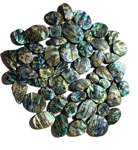 Cuentas de Concha de Abulón Natural de Alta Calidad, Tamaños Variados, Hermoso Color Arcoíris Natural, Púrpura, Verde, Color Pavo Real, para la Fabricación de Joyas - Product Image 2