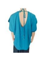 Top court sans manches pour femme, style vintage, taille XS, imprimé floral tissé, coton de qualité supérieure, décontracté, fermeture éclair latérale, vente chaude