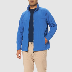 light blue color new design <b>men</b> softshell jackets Wholesaler Warm Soft Shell <b>Men's</b> Mountain Waterproof Jacket - Product Image 2