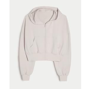 Sudadera con Capucha Personalizada con Logotipo para Mujer, Sudadera Deportiva, Sudadera Corta Informal para Mujer, Conjunto de Sudadera Corta Informal para Mujer - Product Image 6