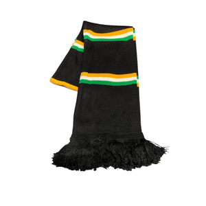 Écharpes de supporters de football en tricot de haute qualité pour l'extérieur, usage hivernal, nouveau style, longues, unies ou imprimées, avec logo personnalisé - Product Image 3