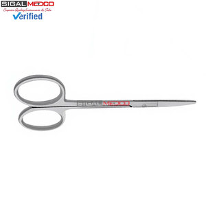 Tijeras Iris Manuales de 3.5 Pulgadas, Acero Inoxidable, Patrón Recto, Precisión Quirúrgica, Dental, Veterinaria, Médica, para Disección de Tejidos - Product Image 5