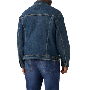 Chaqueta Vaquera Casual de Invierno para Hombre, Talla Grande, 100% Algodón, Transpirable, Personalizable, Muestra Gratuita, Venta al por Mayor, Mejor Calidad - Product Image 2