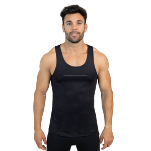 Meilleur fabricant de débardeurs sans manches pour hommes avec logo personnalisé pour la salle de sport d'été, vêtements de fitness à séchage rapide en vente avec services OEM - Product Image 1