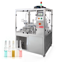 Machine de remplissage et de capsulage à haute vitesse pour petites ampoules avec écran tactile