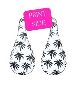 Soutien-gorge de bain réversible style halter, doux et absorbant, pour la douche, le spa, la plage, avec logo personnalisé, confortable à porter - Product Image 3