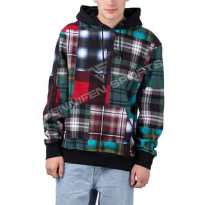 Sudadera con Capucha Unisex de Franela de Lana de 360 GSM, Multicolor, Gruesa, Transpirable, Informal, Personalizada, para Invierno, Talla Grande para Hombre - Product Image 1