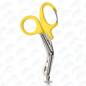 Tijeras de trauma de 7,5 pulgadas con mosquetón, tijeras de vendaje recubiertas de titanio de acero inoxidable, tijeras de enfermería con cuchillas antiadherentes - Product Image 6