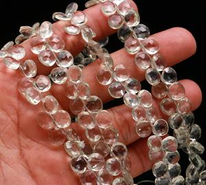 RAY FINE ORNATES Perles de pierres précieuses en quartz citron ovales briolette facettées, certifiées par un tiers, pour la fabrication de bijoux - Product Image 1