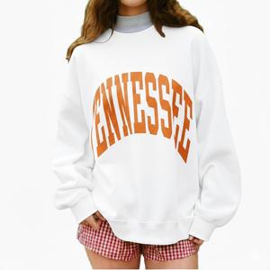 Sweat-shirt oversize à col montant réversible en coton pour femme, personnalisable avec logo, manches longues, idéal pour l'hiver – Meilleure vente - Product Image 1