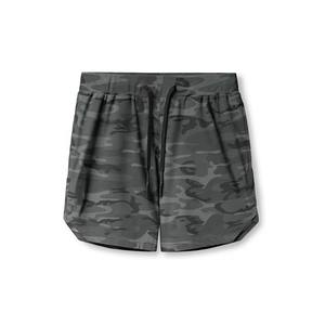 Shorts de sport pour homme 100% coton personnalisés avec poches zippées et boucle porte-serviette, nouveau logo, petite ouverture d'aération à l'ourlet - Product Image 5