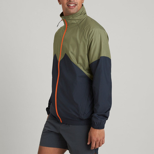 Custom Logo Men Windbreaker <b>Jacket</b> Lightweight Zip Up Outdoor Training <b>Jacket</b> OEM Men <b>Waterproof</b> Windbreaker <b>Jacket</b> Hooded - Product Image 2
