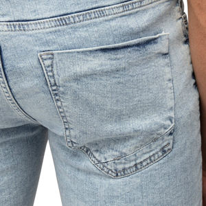 Shorts en jean pour hommes, style streetwear, longueur genou, légers, de haute qualité, pour l'extérieur - Product Image 2