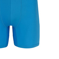 Sous-vêtements pour hommes de haute qualité OEM ODM avec logo personnalisé, respirants, couleur unie, 100% coton, taille mi-haute, sans couture, boxers, prix bas