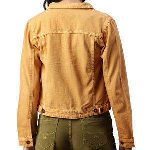 แจ็คเก็ตยีนส์ผู้หญิงคุณภาพสูง กันลม ระบายอากาศ แห้งเร็ว ติดกระดุม ใส่ได้ทุกฤดูใบไม้ผลิ ฤดูร้อน ฤดูใบไม้ร่วง ลายพิมพ์ รุ่น HS-DJ-04048 - Product Image 6