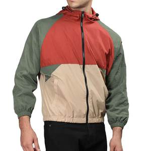 Low MOQ 100% Polyester Breathable Waterproof Safari Oversized Running <b>Jacket</b> and Pants Set <b>for</b> <b>Men</b> Casual Sports - Product Image 1