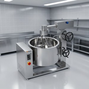 Chaudière à vapeur rotative à induction Amicook 380V/440V, modèle robuste, élégant, étanche, fiable, pour mijoter et faire bouillir à l'eau. - Product Image 6