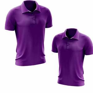 Camiseta Polo Casual para Hombre, Transpirable, para Verano, Lisa, para Imprimir, Personalizable, para Golf - Product Image 1