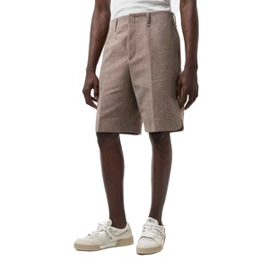 <b>Mens</b> Casual Shorts With Adjustable Drawstring Mid Waist Relaxed Fit Quick Dry Canvas Fabric Durable Outdoor Summer Shorts - Product Image 4