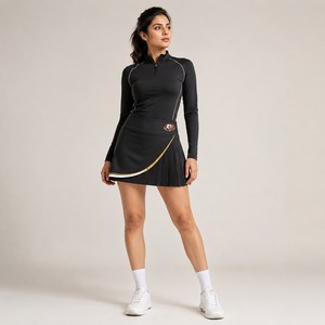 Falda de tenis duradera hecha con tela de primera calidad que ofrece comodidad elástica y un rendimiento confiable en el court y en el entrenamiento. - Product Image 4