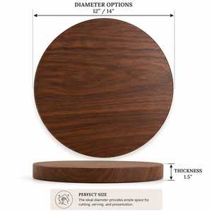 Planche à découper rectangulaire en bois pour plateau de service à fromage, galettes de pain, fruits, facile à nettoyer, compatible lave-vaisselle, réutilisable - Product Image 3