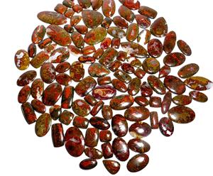 Cabochon d'agate à couture marocaine naturelle Quartz en vrac de forme et de taille mélangées pour les utilisations de la fabrication de bijoux de petite taille - Product Image 1