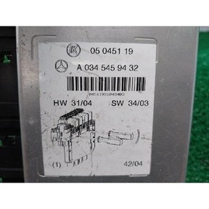 ECUs et modules informatiques d'occasion de classe S A0345459432 - Product Image 4
