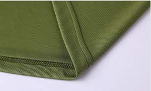 Camiseta Verde para Hombre, de Algodón, Manga Corta, Cuello Redondo, Corte Regular, Informal, Deportiva, Lisa - Product Image 5