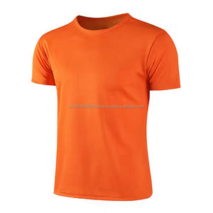Camiseta Deportiva de Manga Corta para Hombre, Diseño Personalizado con Logotipo OEM, Tendencia de Gimnasio, Secado Rápido, Cuello Redondo, Ajustada - Product Image 5