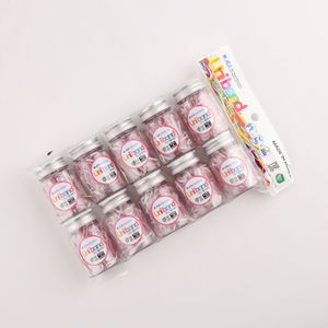 Bandas elásticas para el cabello Uniband de TPU hechas en Corea, lazos para el cabello unisex casuales, empaquetadas en botella. - Product Image 2