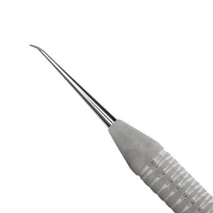 23 Hoe Excavateur dentaire 6.5-2.5-9 en acier inoxydable, instrument de restauration et d'élimination des caries, manche creux, conception ergonomique - Product Image 3