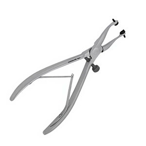 Pinzas para Retirar Coronas Dentales de 6.25 Pulgadas con Almohadilla de Goma Suave, Alicates de Ortodoncia de Acero Inoxidable Alemán - Product Image 3