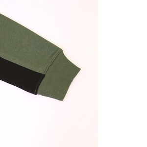 Sudadera con capucha de algodón para hombre, prenda deportiva masculina de gran tamaño con diseño de bloque de Color, Jersey personalizado de otoño e invierno, venta al por mayor - Product Image 3