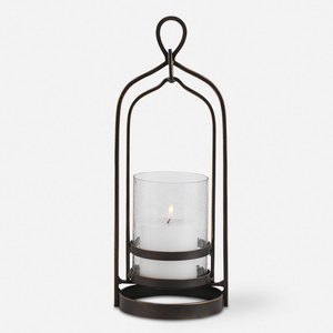 Petit Porte-Bougie en Verre Fait Main pour Mariage et Décoration Intérieure, Nouveau Style de Porte-Bougie Votive pour Salon - Product Image 1