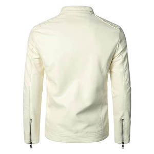 Top Mens Leather <b>Jacket</b> New Fashion Winter <b>Waterproof</b> Slim Fit <b>Jacket</b> Factory Price Wholesale Professional Quality - Product Image 3