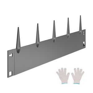 5 Confezioni di Bordi per Giardino in Acciaio Resistente alla Ruggine, 39 X 4, Bordi Metallici Pieghevoli per Prato e Giardino - Product Image 1