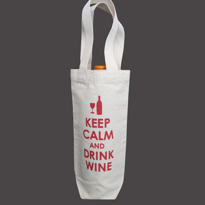 Porta Botellas de Vino Reutilizable, Resistente, de Algodón Orgánico, Personalizable, con Bolsa de Regalo Reciclada y Logotipo Personalizado, Venta al Por Mayor - Product Image 2