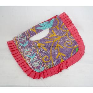 Indian Fashion Bohemian Style Designer Women kantha Clutch Messenger Shoulder Bag Handmade Lightweight Large Travel Daily - Product Image 4